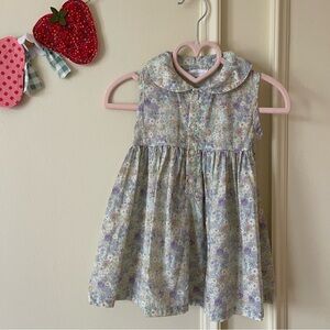 Jamie Kay Floral Buttoned down Spring Dress size 6-12 months